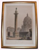 Trajans Column by M. Dubourg Dated 1820