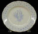 8 Inch English Porcelain Plate C. 1900