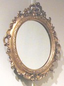 Pair of Louis XV Style Giltwood Mirrors